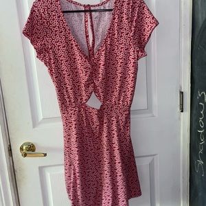 Hollister Red Romper